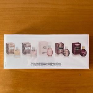 The Jimmy Choo miniatures collection. NWOT. In original packaging.